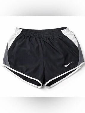 Nike Dri-FIT Tempo Running Shorts - Women's Size Small - Black & White